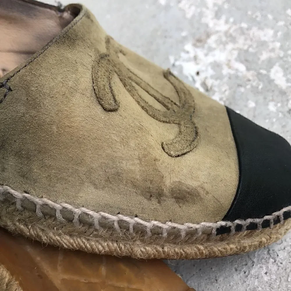 Chanel  Leather espadrilles